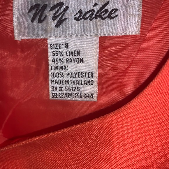 LNWOT, NY Sake Dress, Size 8 - Picture 4 of 4